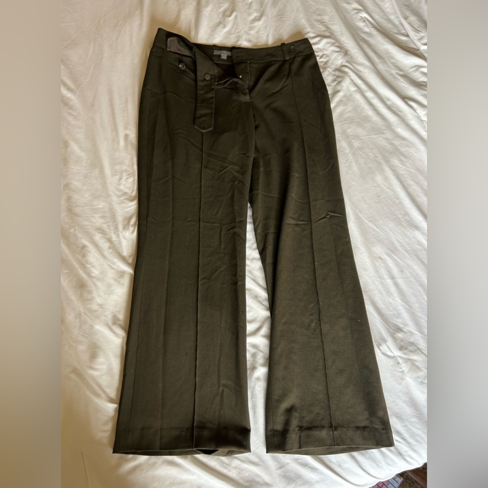Ann Taylor Women's Dark Olive Dress Pants